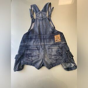 Vintage Y2k Chip & Pepper Blue Jean Overalls